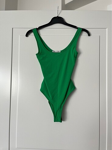 Zara - Yeşil, çıtçıtlı body