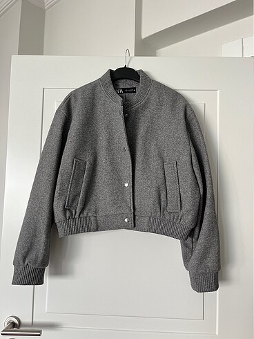 Zara - Astarlı gri mont