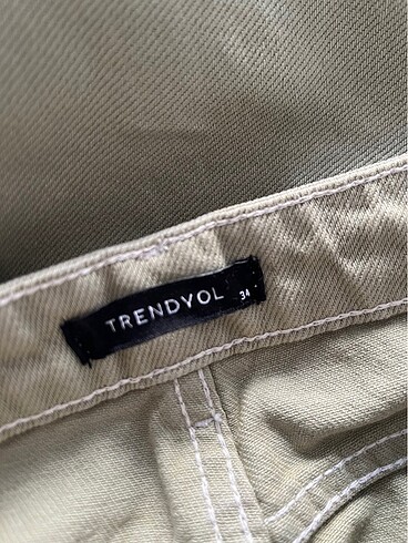 34 Beden Trendyol Milla - Yeşil kot pantolon