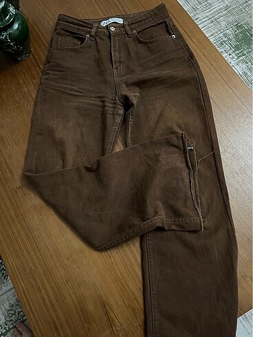 Zara kahverengi pantolon