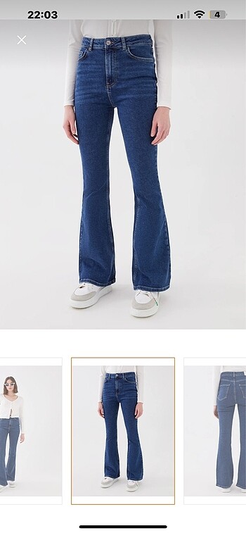 Trendyol & Milla İspanyol paça jeans