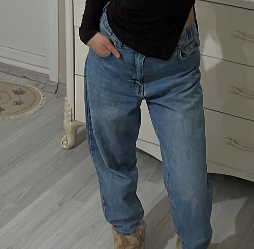 36 Beden mavi Renk Kot pantolon