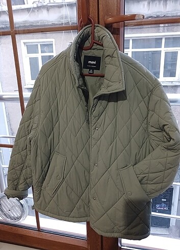 MAVİ OVERSIZE HAKİ MONT