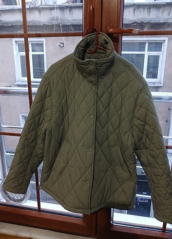 xs Beden MAVİ OVERSIZE HAKİ MONT