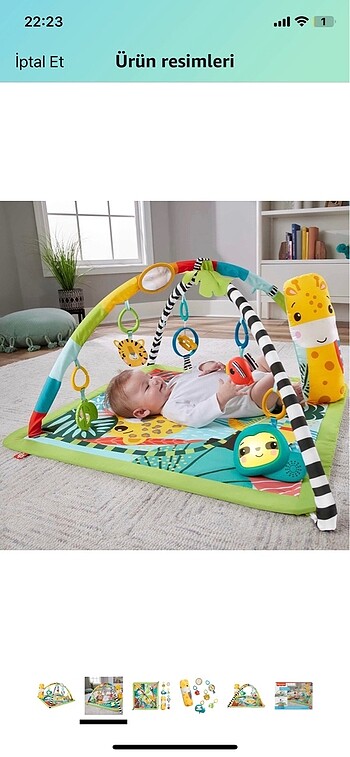 Fisher price oyun halısı