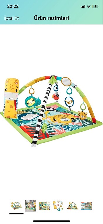 Fisher price oyun halısı