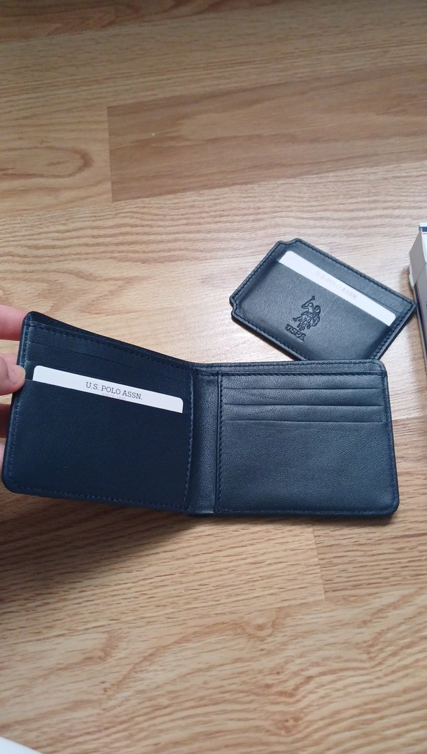 Siyah Baskılı Erkek Cüzdanı - U.S. Polo Assn. - Görsel 3