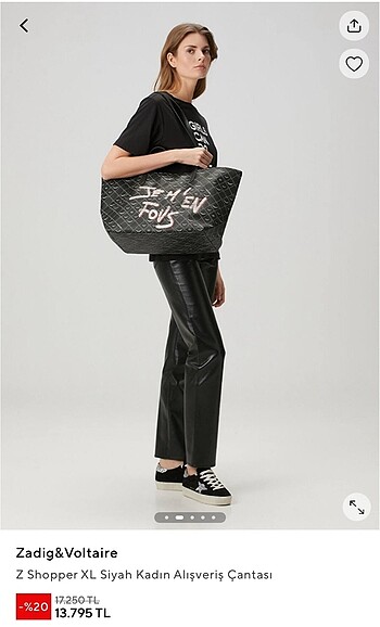 Zadig&voltaire Z Shopier XL