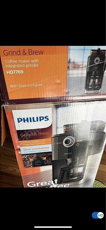 Philips Philips HD-7769-00 filtre kahve makinası