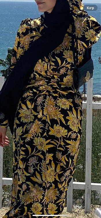H&M midi elbise