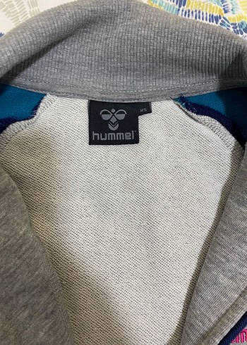 Gri Fermuarlı Hummel Spor Ceket - Görsel 2