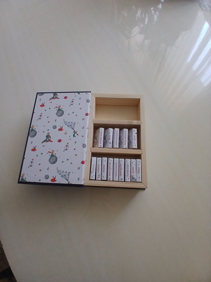 Küçük Prens - çikolata kutusu - Görsel 2