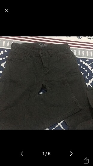 Colins Erkek Haki Canvas Pantolon