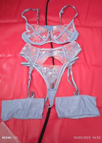 Pembe Mini Gotik Jartiyer - Görsel 6