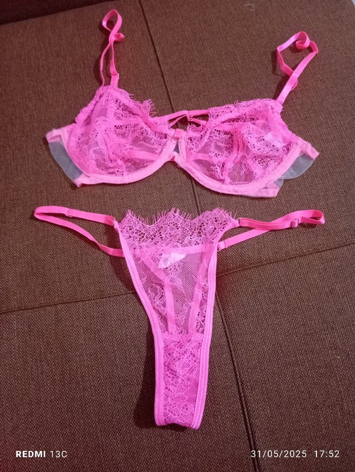 Pembe Mini Gotik Jartiyer - Görsel 5