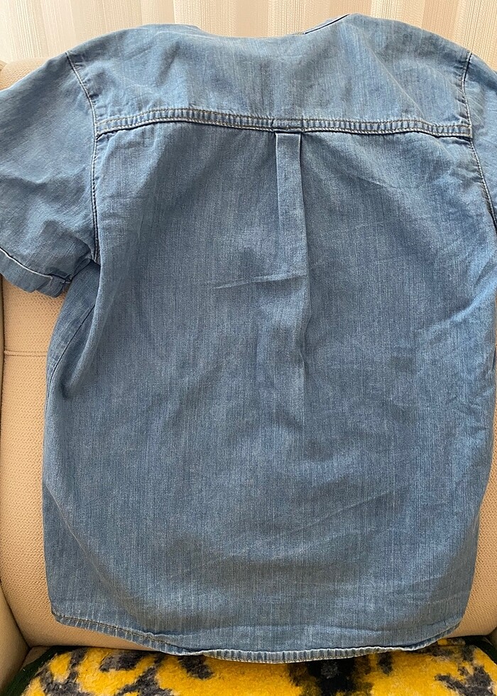 Erkek çocuk kot gömlek - Görsel 3