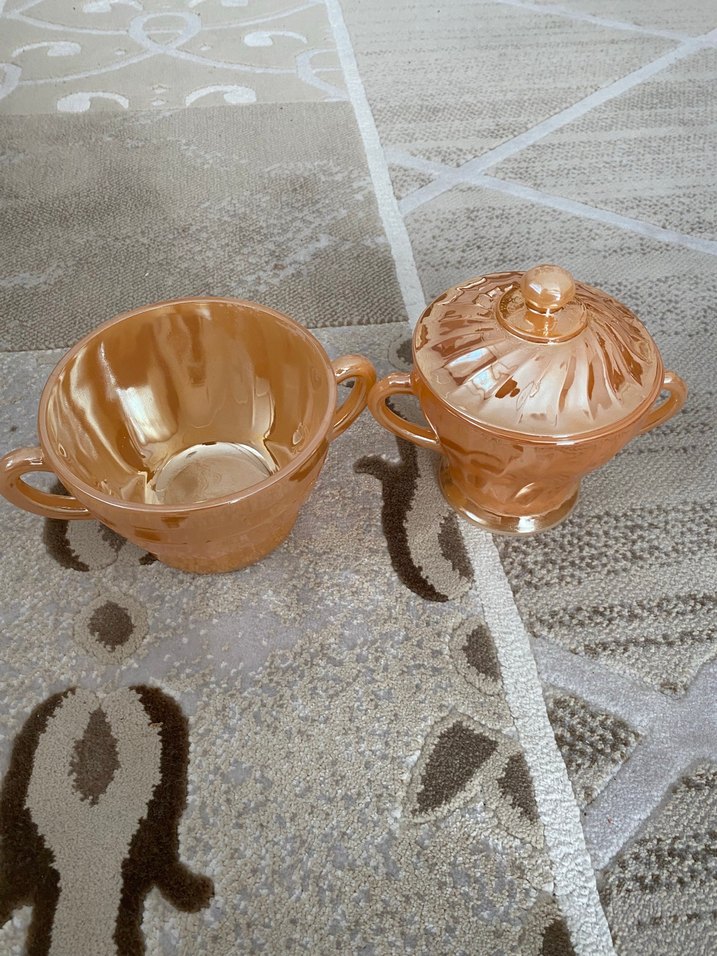 Antika sarı şekerlik - Görsel 2