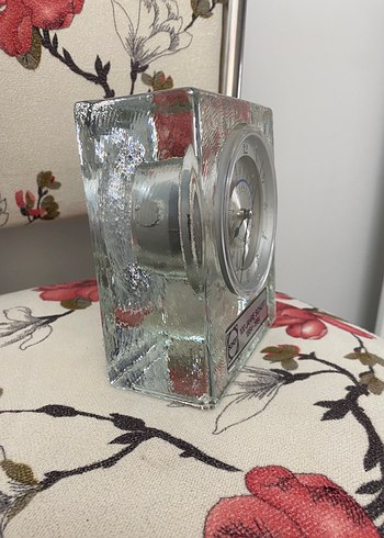 Beden beyaz Renk Schott Vintage Alman Buz Blok Dünya Saati