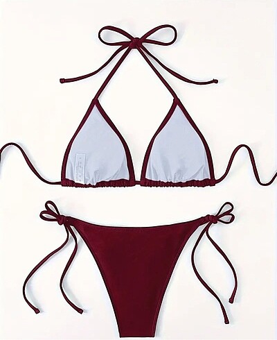 Diğer Bordo Bikini