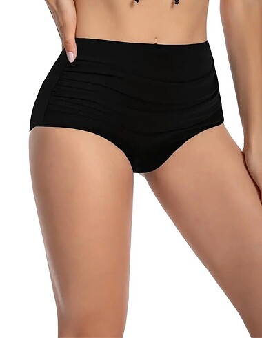 s Beden Yüksek Bel Bikini Altı