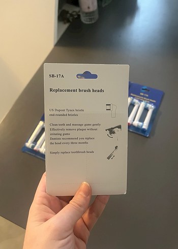 Oral B Uyumlu Yedek Diş Fırçası Başlıkları 4'lü Set - Görsel 2