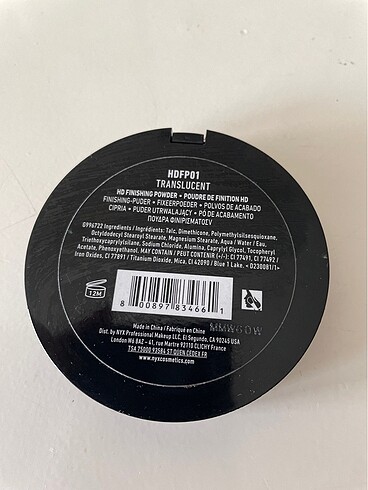 NYX HD PUDRA - Görsel 2