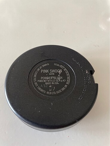  Beden MAC PINK SWOON ALLIK
