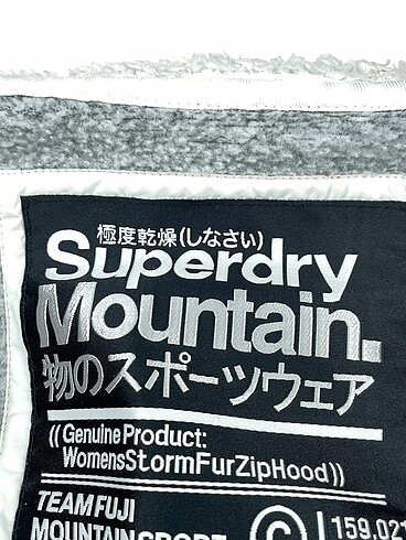 s Beden gri Renk Superdry Hırka %70 İndirimli.