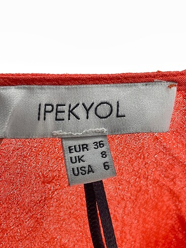36 Beden turuncu Renk ipekyol Bluz %70 İndirimli.