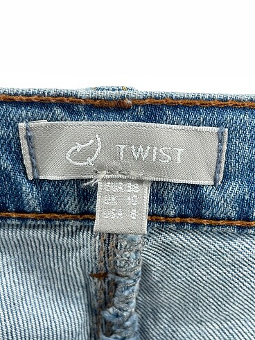 38 Beden mavi Renk Twist Jean / Kot %70 İndirimli.