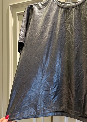 Gri Parlak Erkek Midi Pijama Takımı - Görsel 7