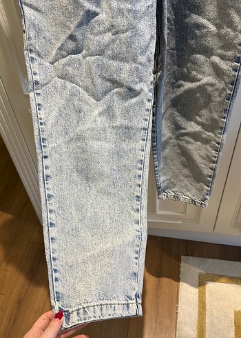 Kadın Gri Denim Tulum - Görsel 5