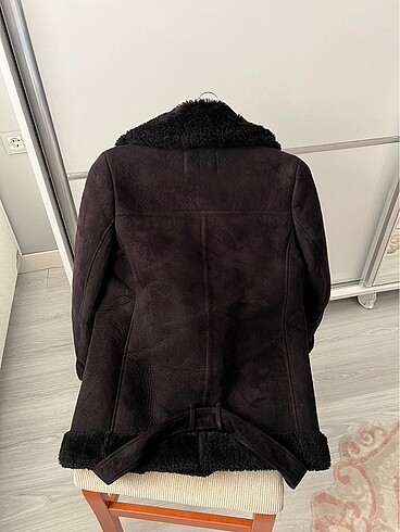 36 Beden siyah Renk Biker mont