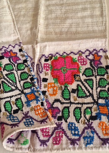 Hesap işi Antika panoluk örtü - Görsel 5