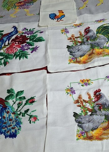 Elişi,işleme Kırlent veya panolar - Görsel 4