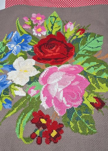 Elişi,işleme Kırlent veya panolar - Görsel 8