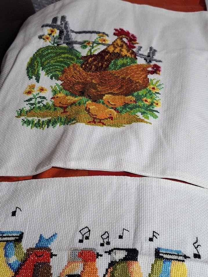 Elişi,işleme Kırlent veya panolar - Görsel 2