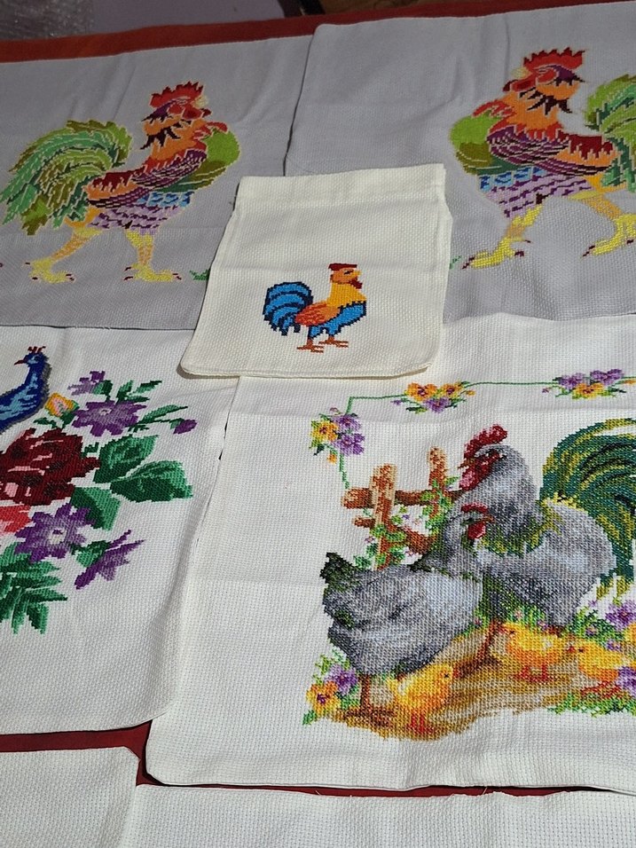 Elişi,işleme Kırlent veya panolar - Görsel 5