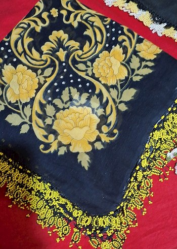 Boncuk veya tığişi oyalı yazmalar.. - Görsel 13