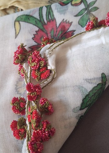 Yöresel Boncuk Oyalı Yazmalar - Görsel 2