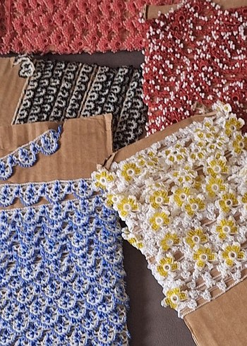 Yöresel Boncuk oyalar - Görsel 13