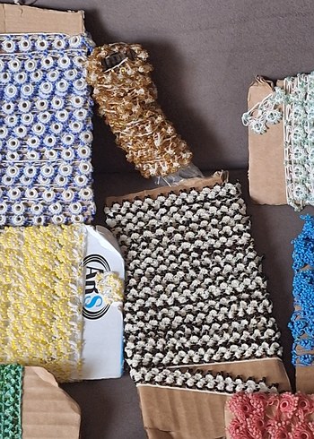 Yöresel Boncuk oyalar - Görsel 19