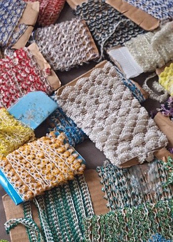 Yöresel Boncuk oyalar - Görsel 6