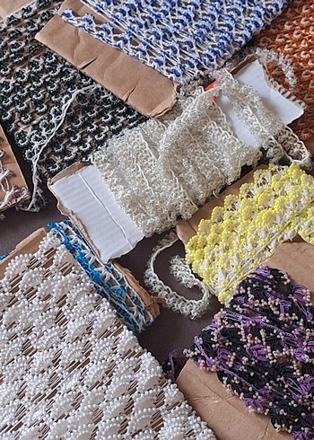 Yöresel Boncuk oyalar - Görsel 8