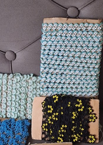 Yöresel Boncuk oyalar - Görsel 10