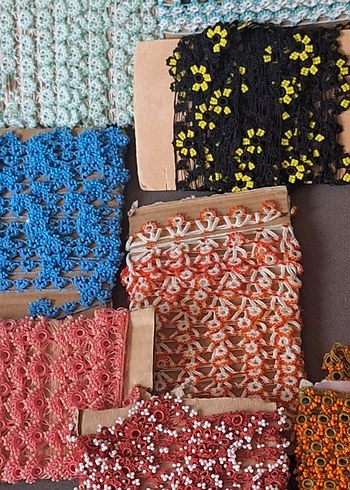 Yöresel Boncuk oyalar - Görsel 12