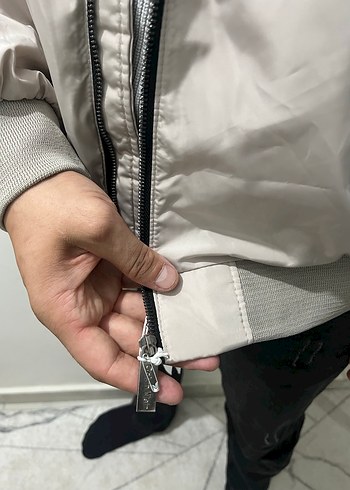 m Beden ten rengi Renk Calvin Klein Bej hafif mont