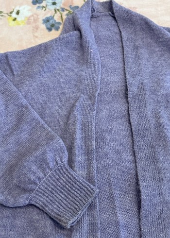 LilaMidi Örgü Kadın Hırka - Görsel 5