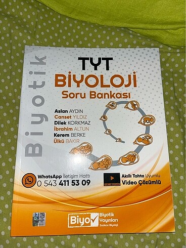 tyt biyoloji soru bankası