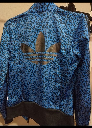 Adidas Adidas Leopar Desenli Spor Ceket